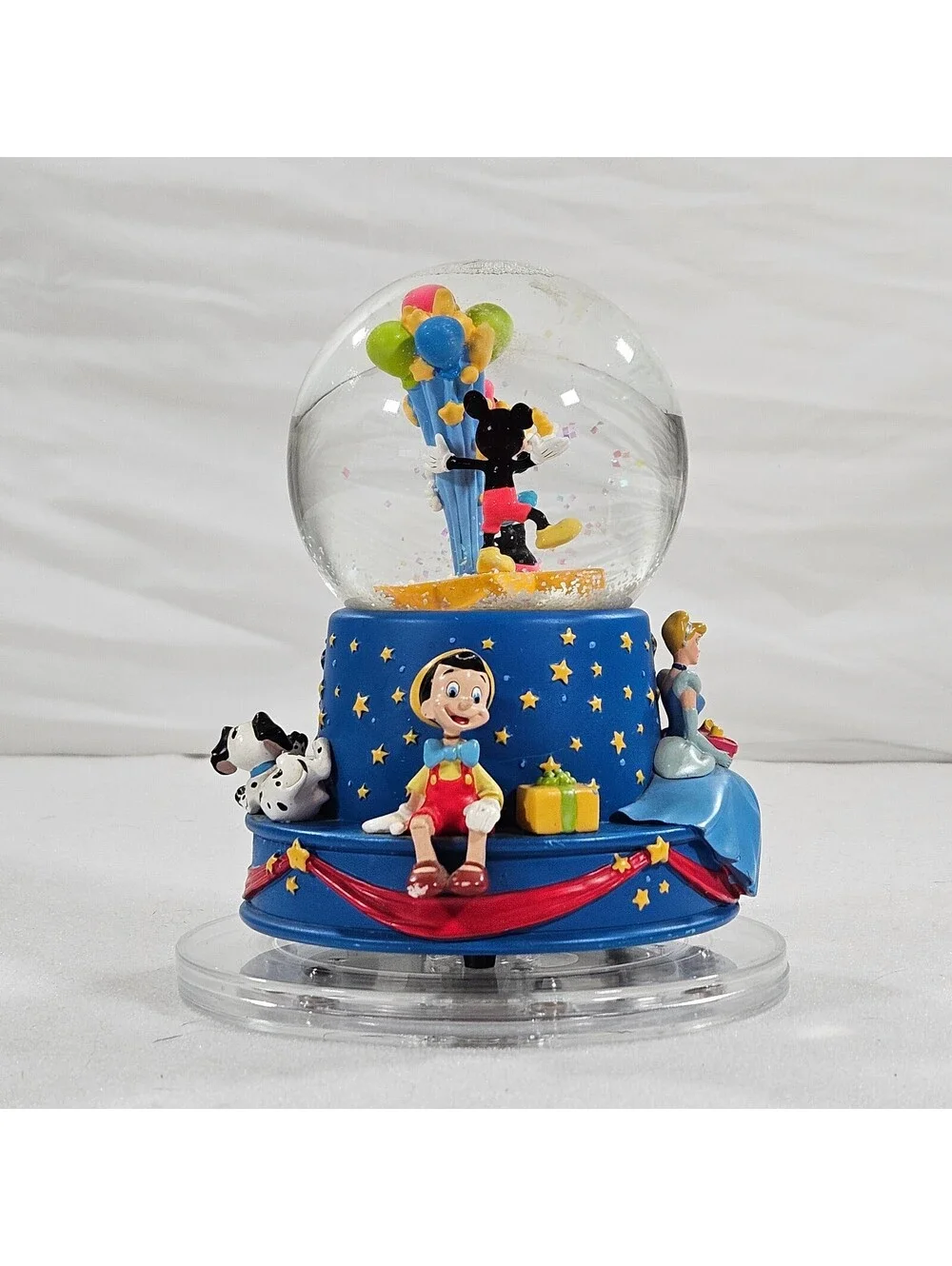 Walt Disney 100 Snowglobe Music Box 